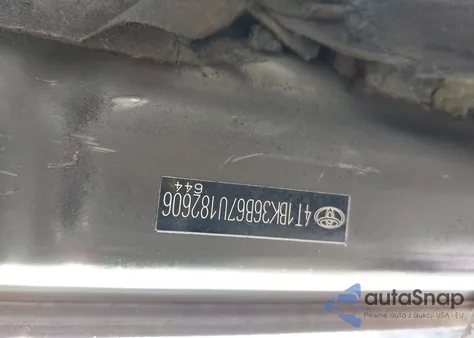 2007 Toyota Avalon Touring from USA, damaged, VIN 4T1BK36B67U182606